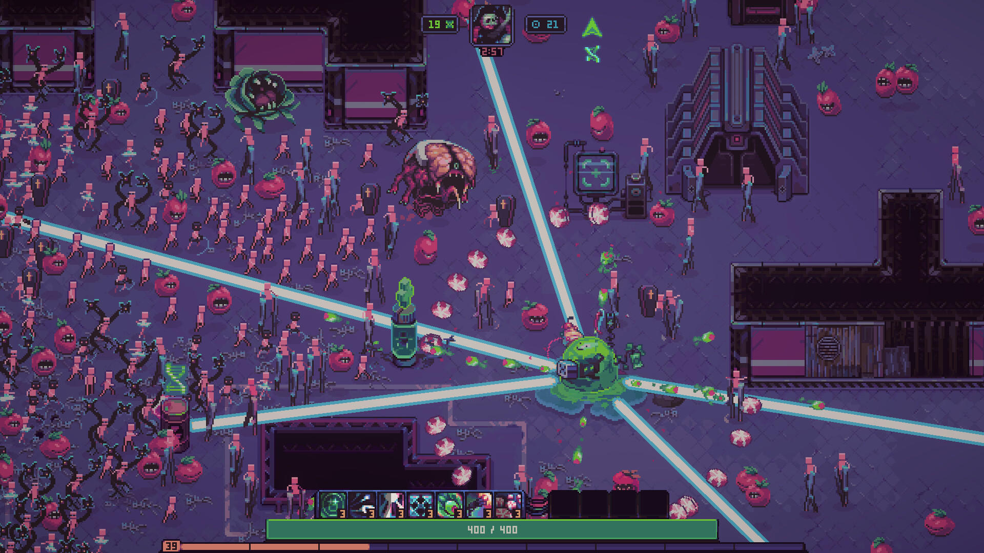 Slime 3K: Rise Against Despot Game Screenshot