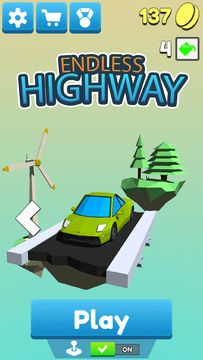 Endless Highway Game Screenshot