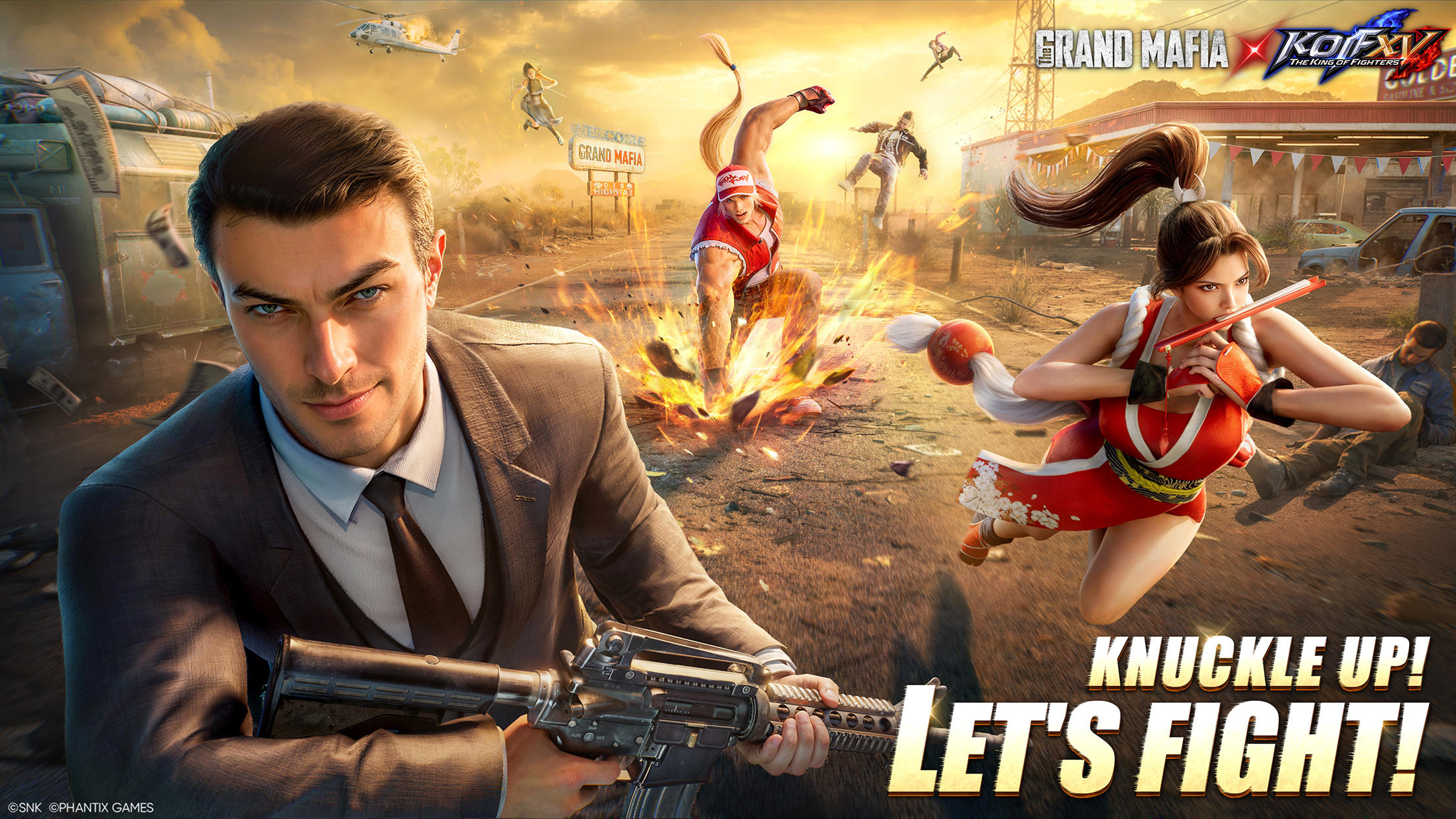 The Grand Mafia: Grand Fighter Game Screenshot