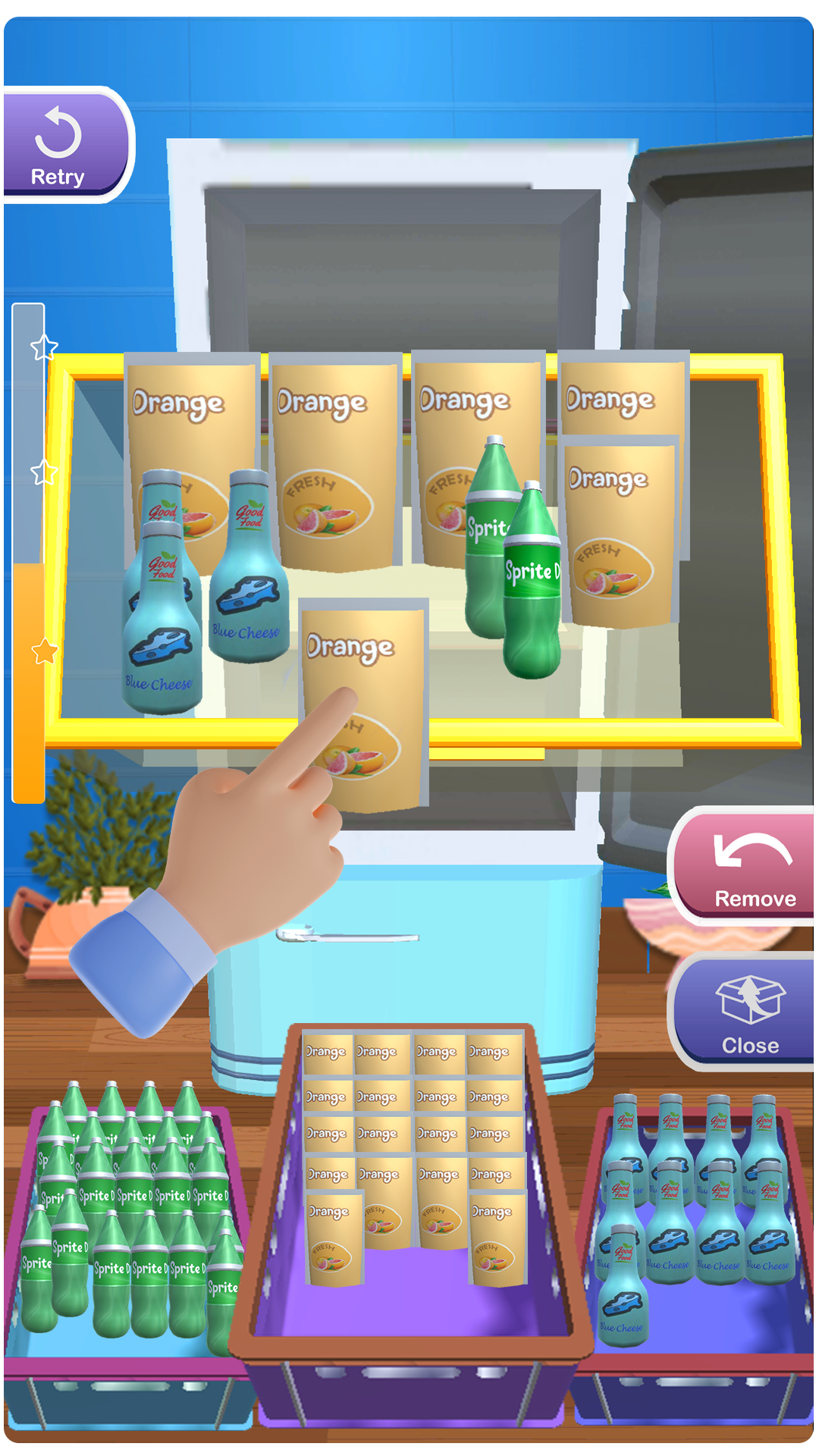 Screenshot 1 of Наполни холодильник: 3D Fun & Calm 2.6