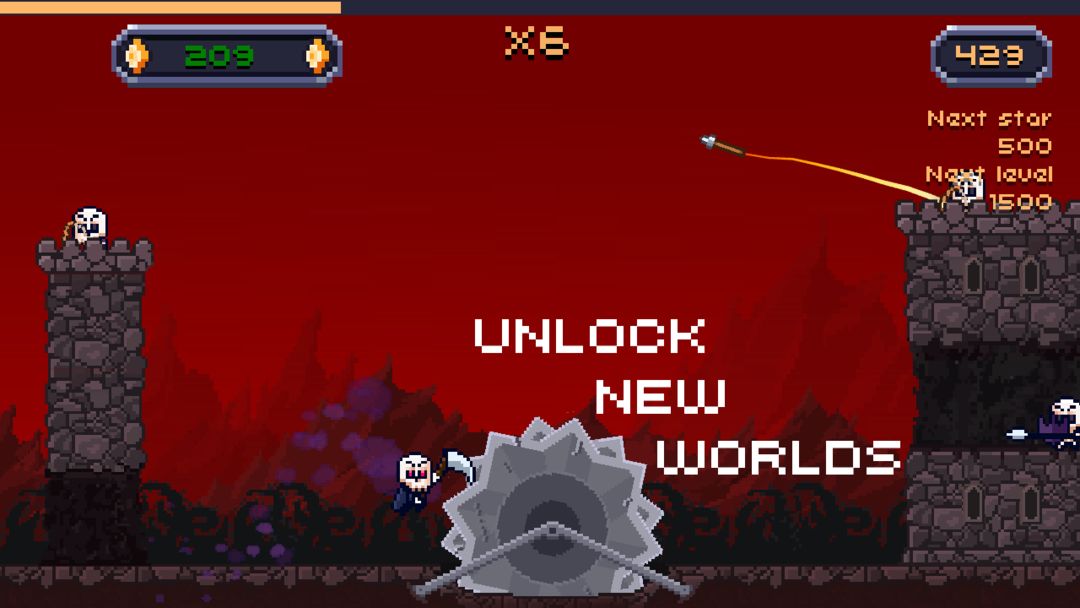 Screenshot of Super Dashy Knight