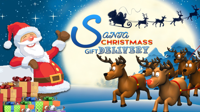 Santa Christmas Gift Delivery 3D Game Screenshot