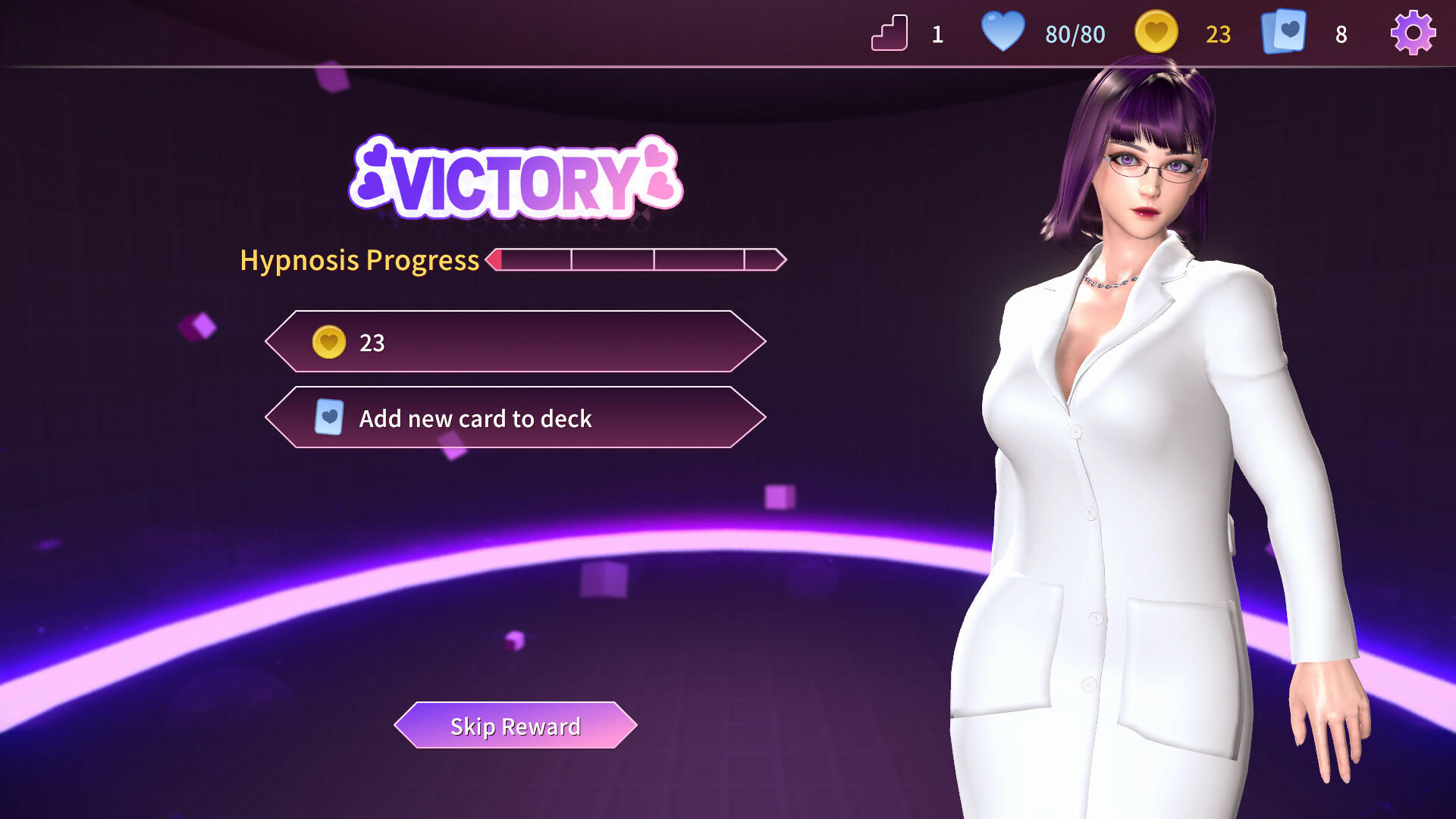 Hypnosis Card 2 Game Screenshot