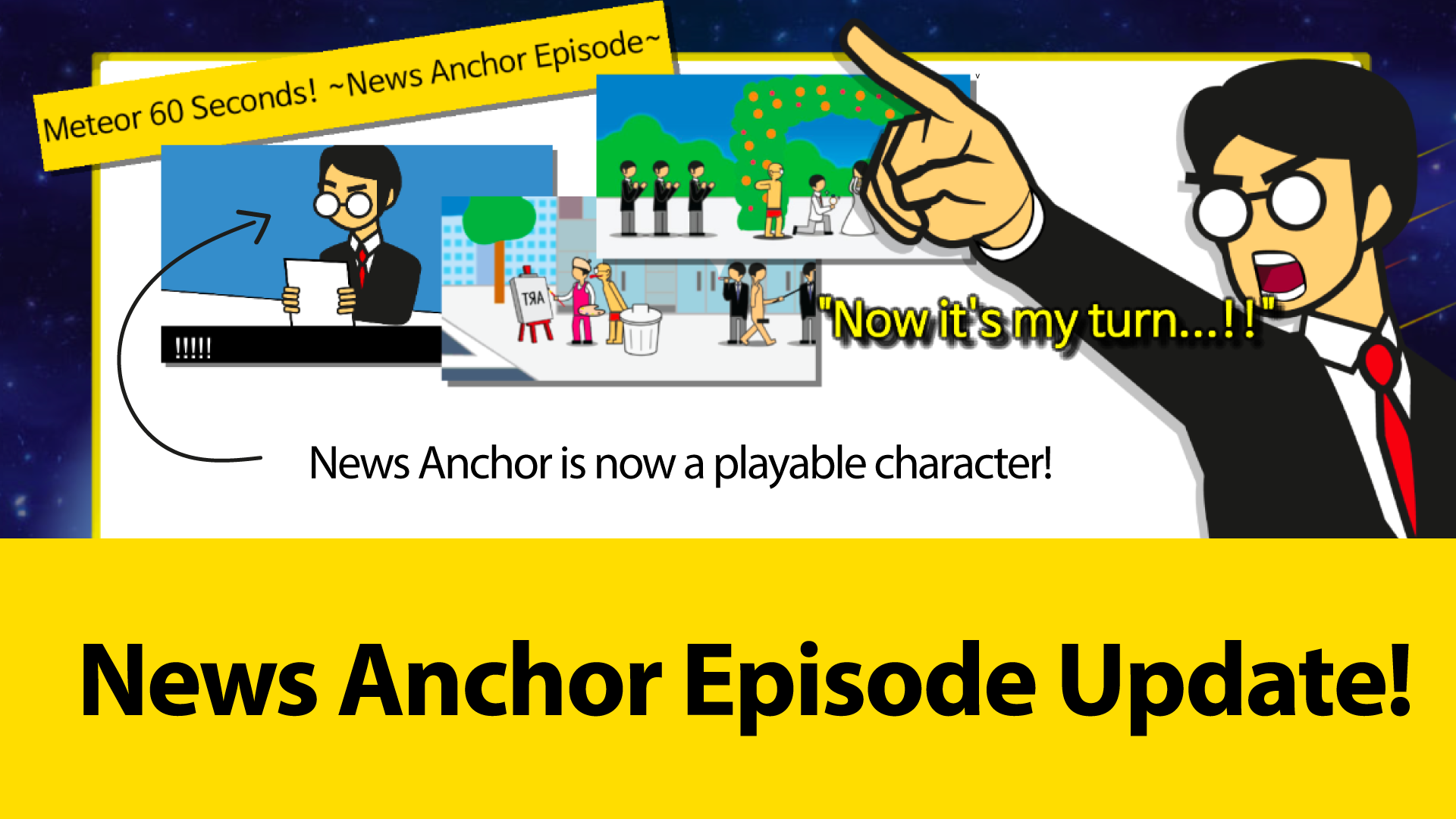 Meteor 60 seconds! Game Screenshot