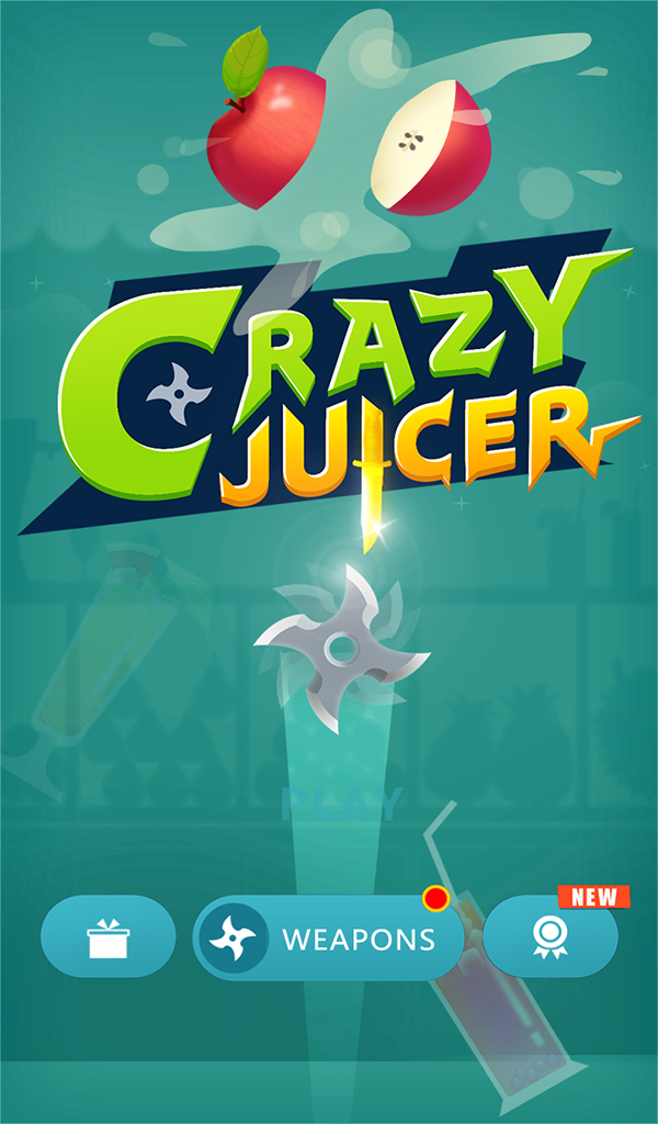 Screenshot 1 of Crazy Juicer - เกมตีมีดสุดฮอต & ระเบิดน้ำผลไม้ 1.20