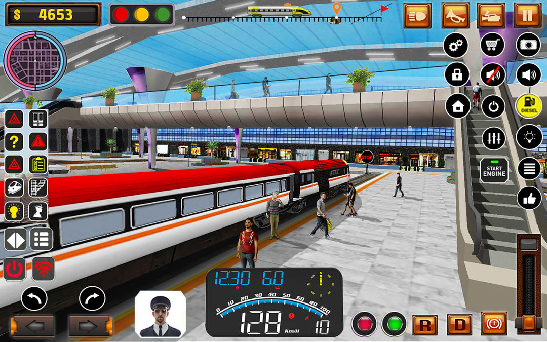 City Train Driver Simulator 2 ภาพหน้าจอเกม