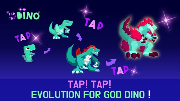 Screenshot 1 of แตะ Tap Dino : Dino Evolution 2.91