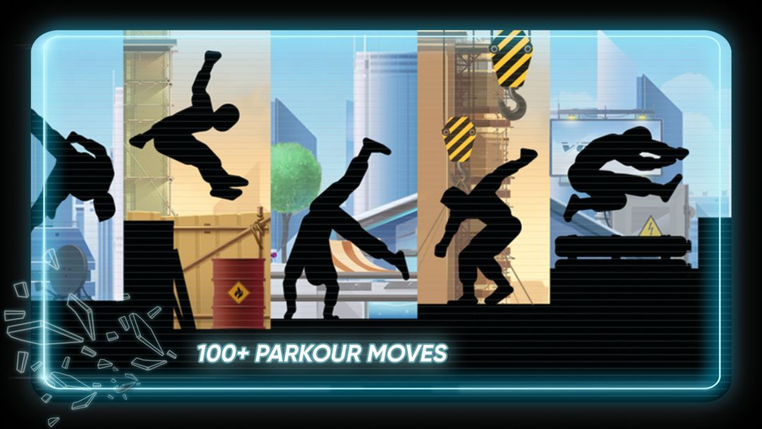 Screenshot of Vector: Parkour Run
