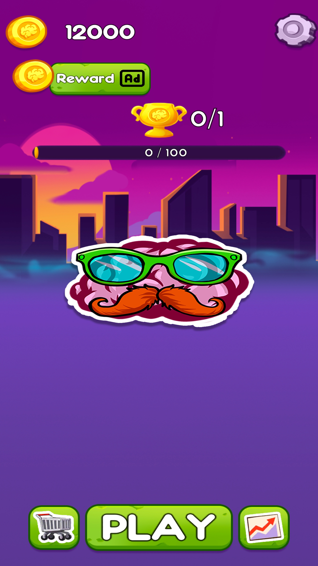 Brainscapes Quiz Trivia Runner Game Screenshot