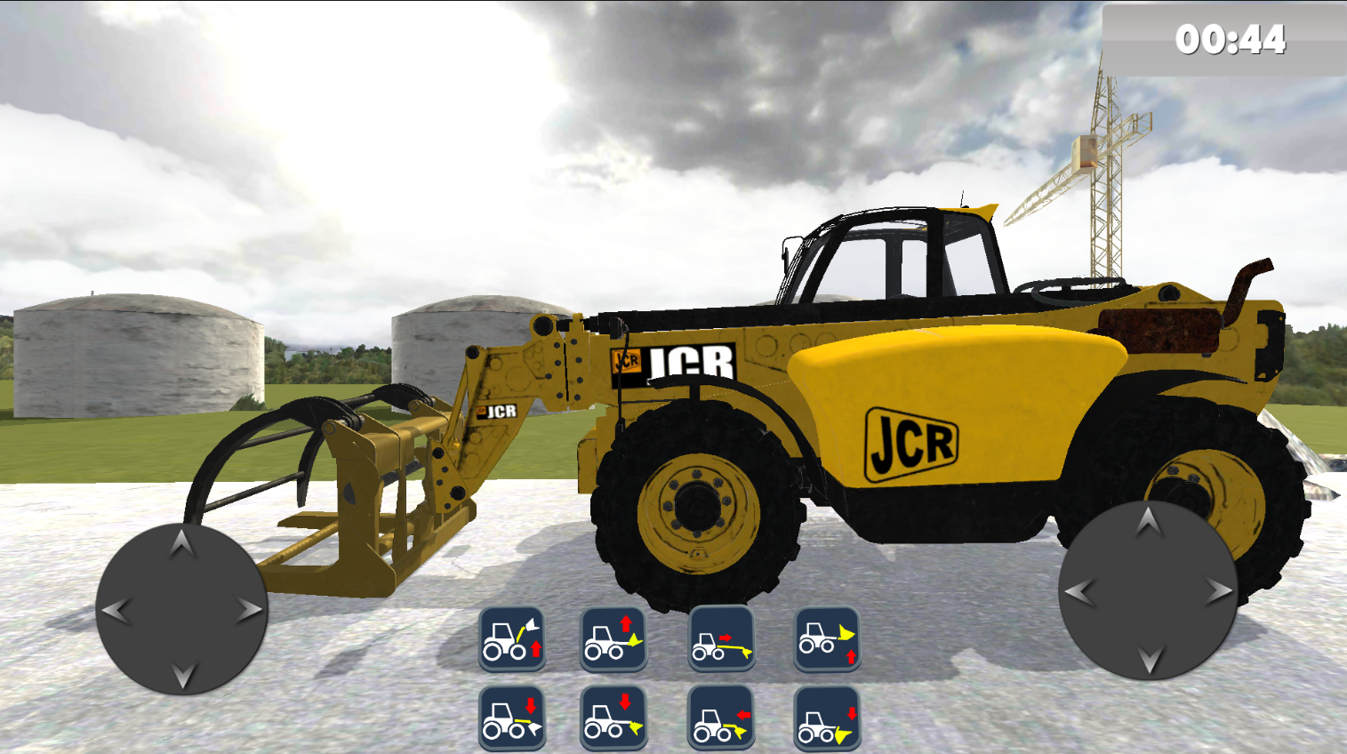 Jcb 推土機挖掘機遊戲 遊戲截圖