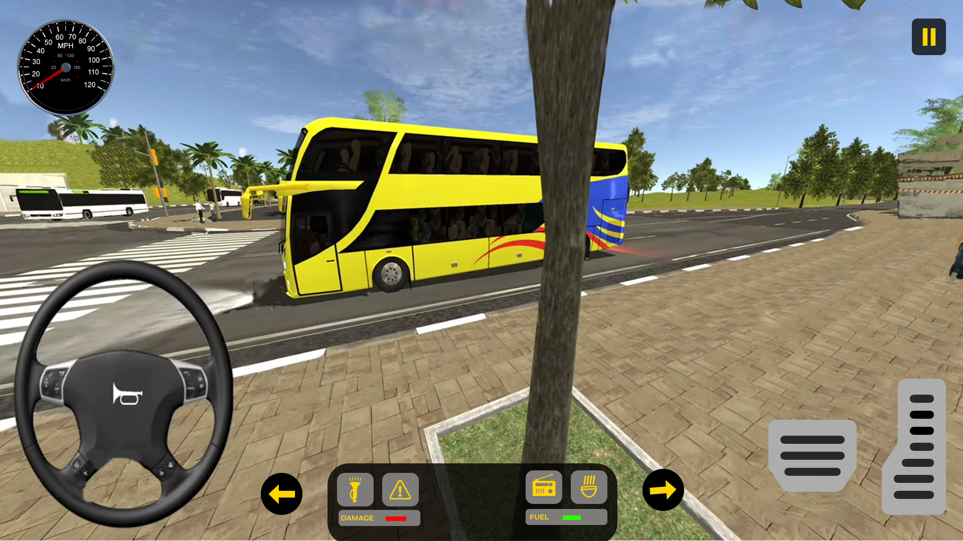 City Bus Driving Simulator PRO Game Screenshot