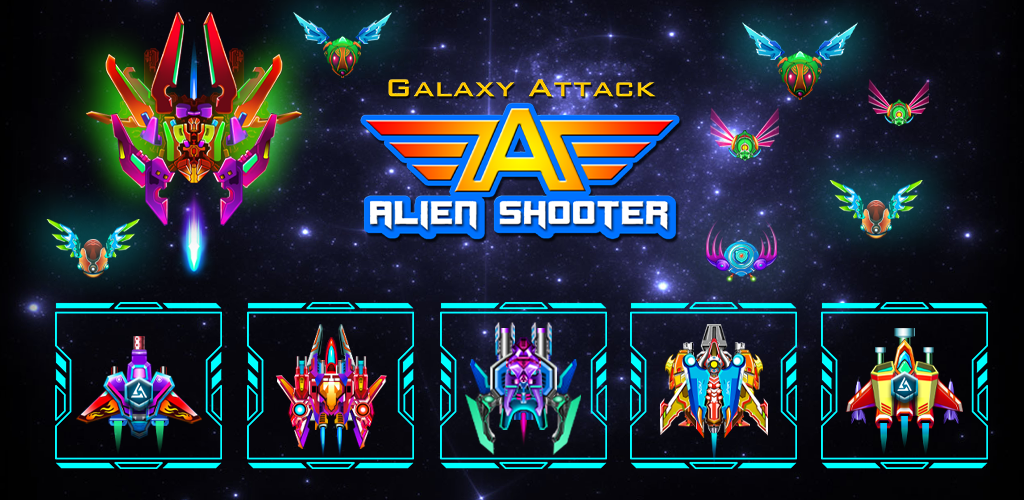 Banner of Galaxy Attack: Game Menembak 56.3