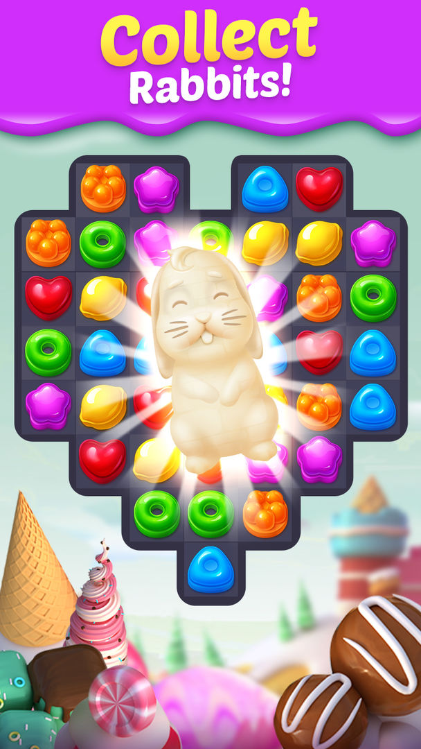 Screenshot of Candy Smash Mania: Match 3 Pop