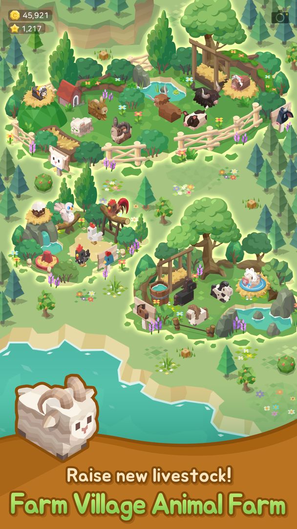 Screenshot of Solitaire Farm Village