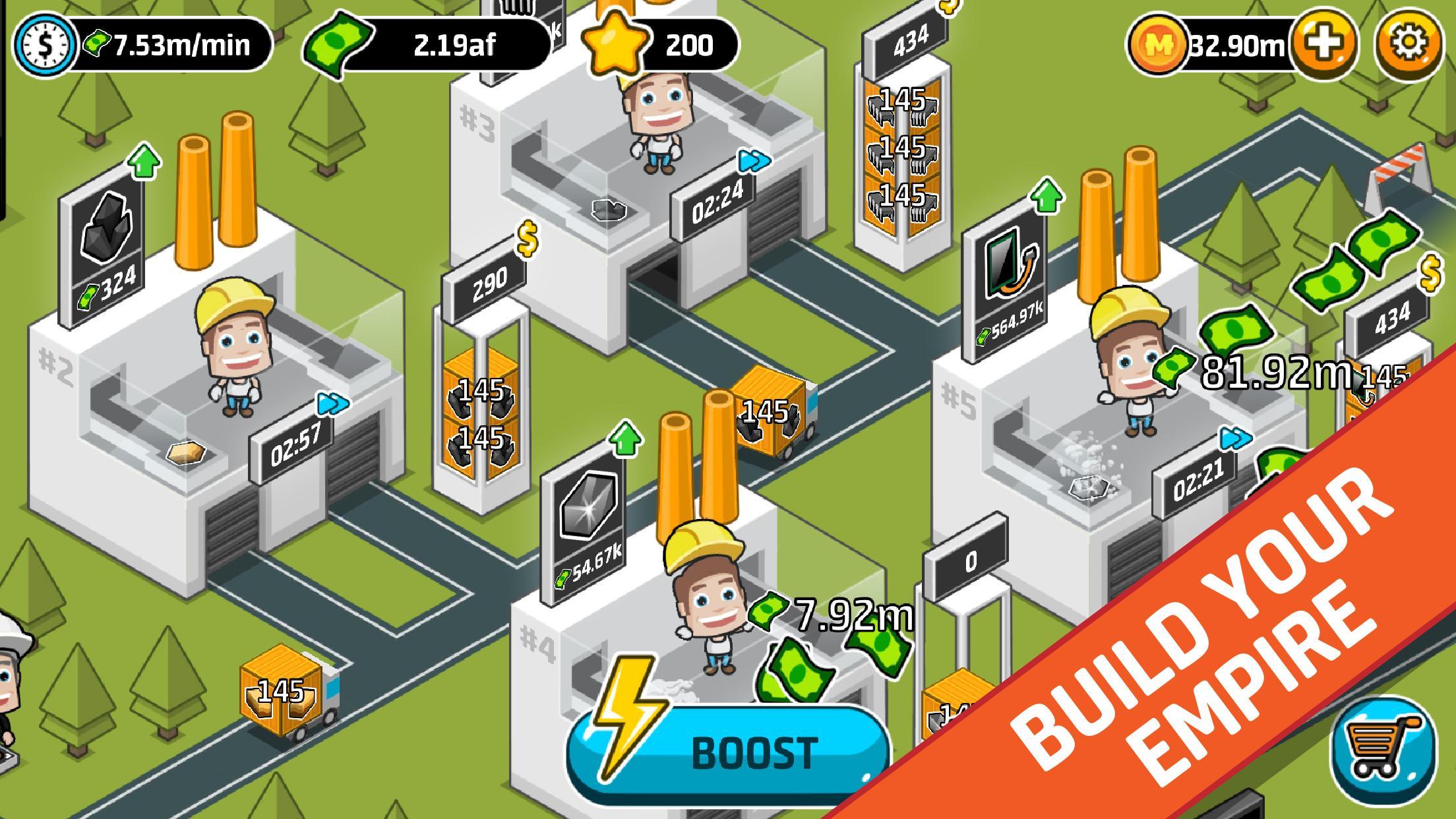 Idle Industry World Game Screenshot
