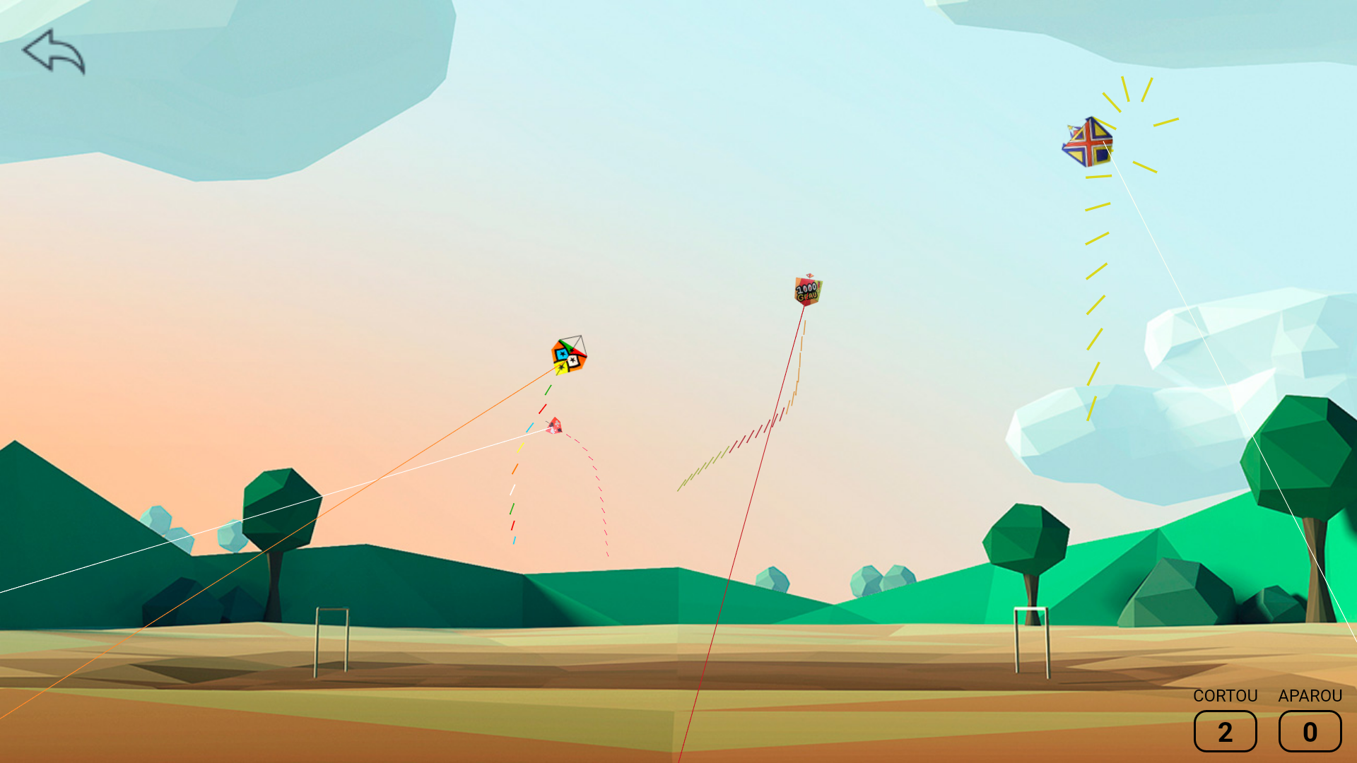 Screenshot of Kite Flying - Layang Layang