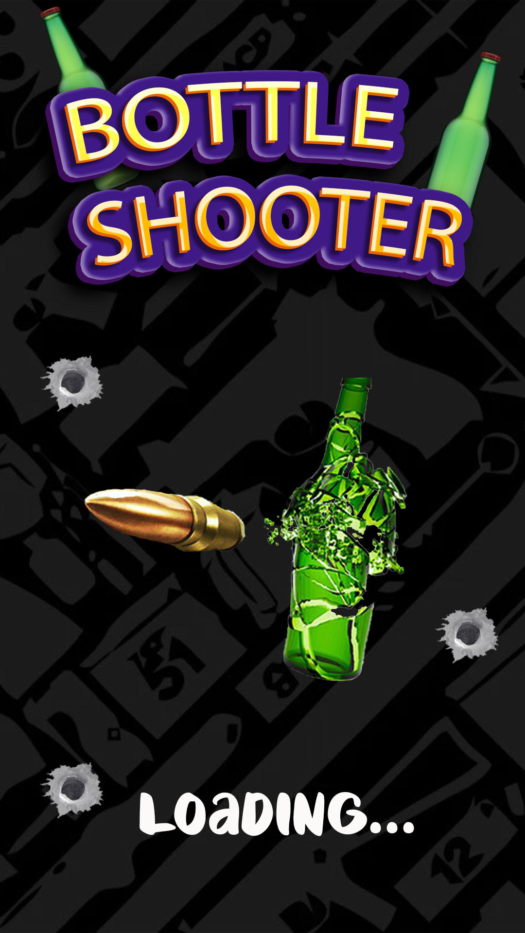 Gun and Bottle Game Screenshot