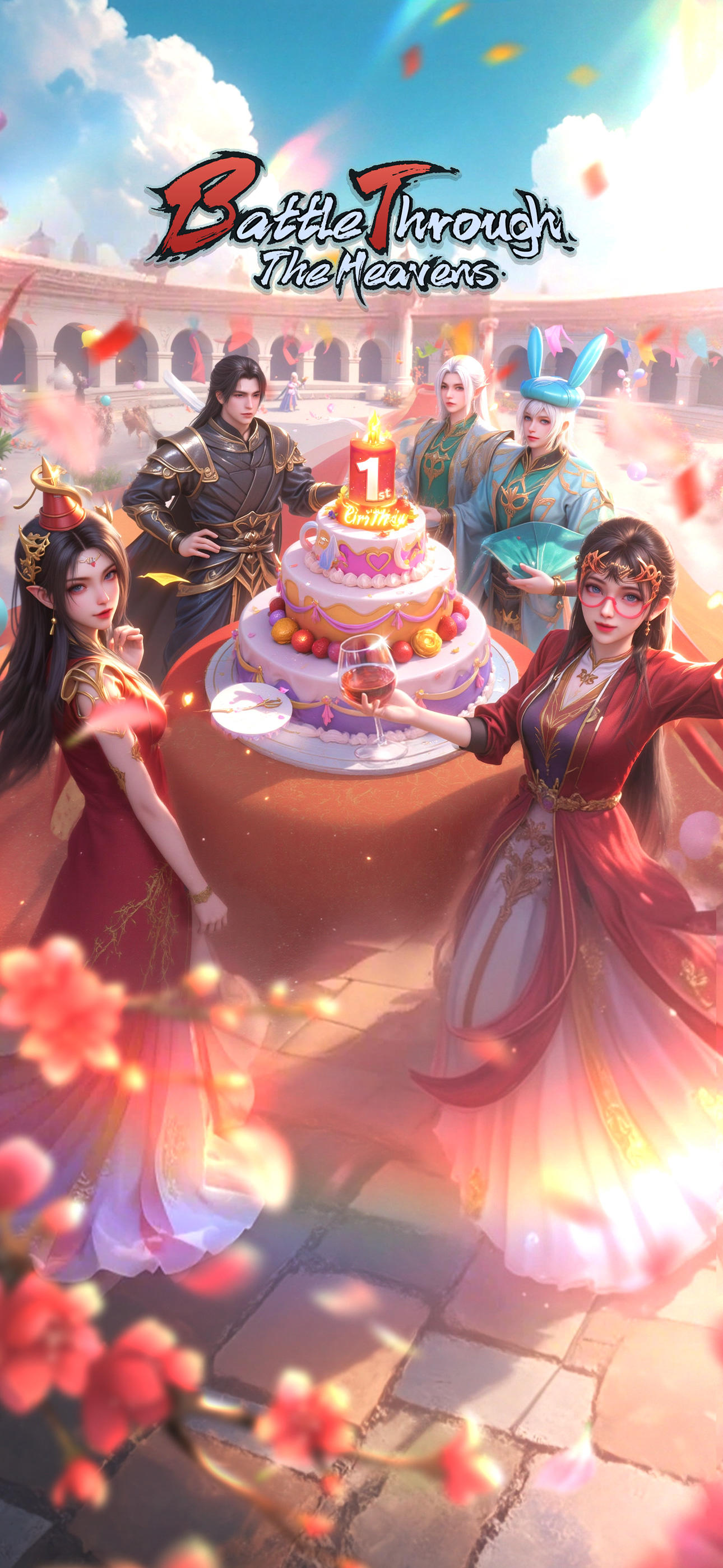 Battle Through the Heavens Game Screenshot