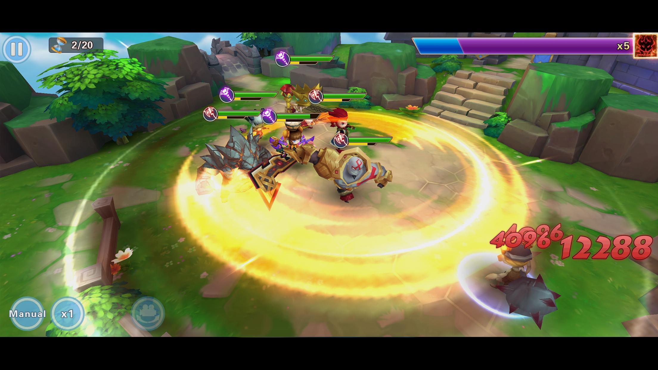 Final Destiny: Summoners' Fantasy Wars 3D MMORPG Game Screenshot