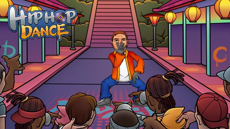Captura de Tela do Jogo Dança Hip Hop