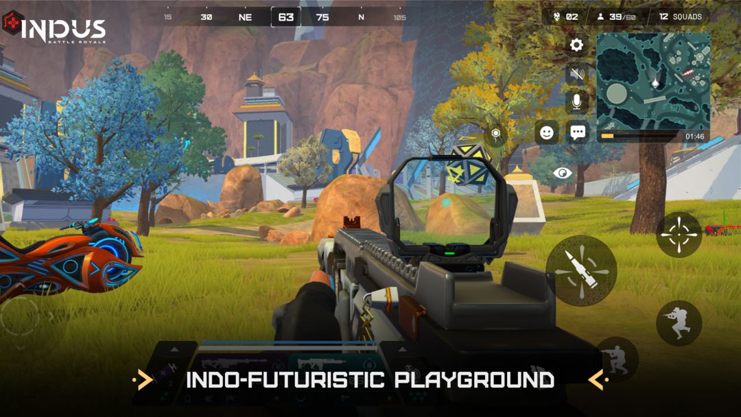 Screenshot of Indus Battle Royale Mobile