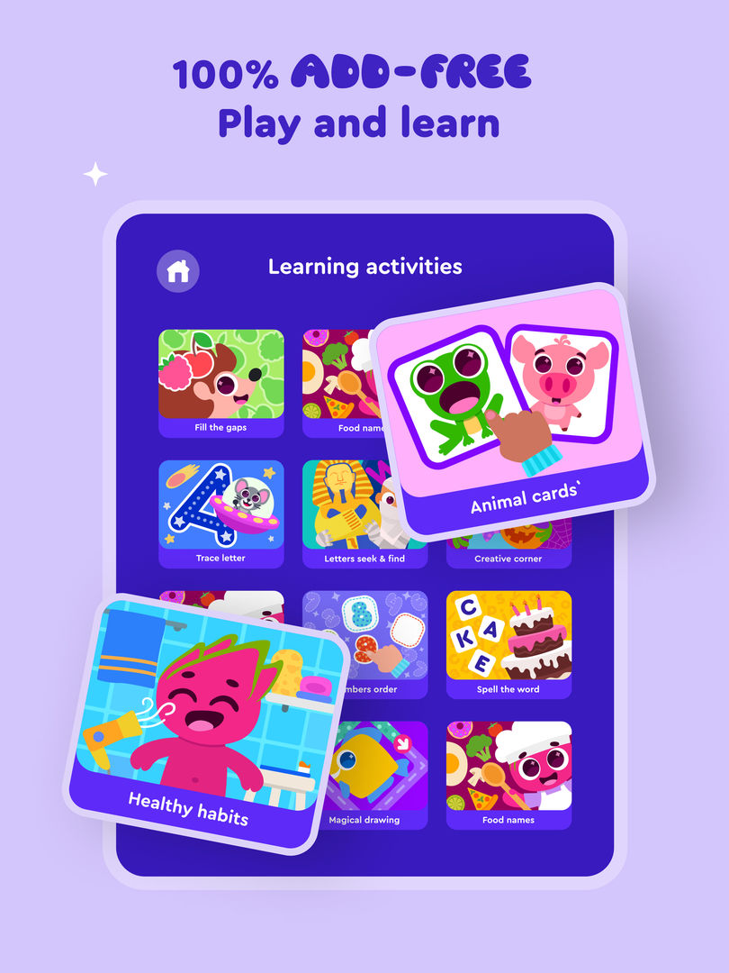 Screenshot of Keiki Learning games for Kids