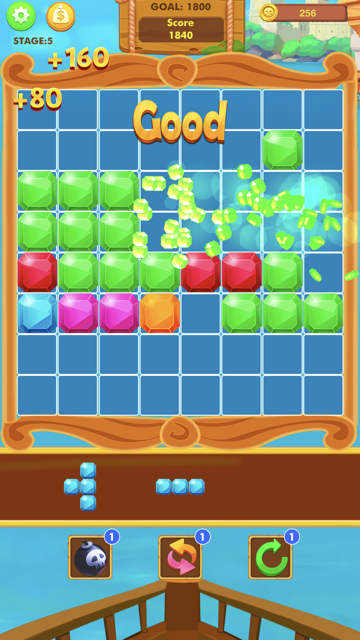 Block Puzzle Pirates 2020 Game Screenshot