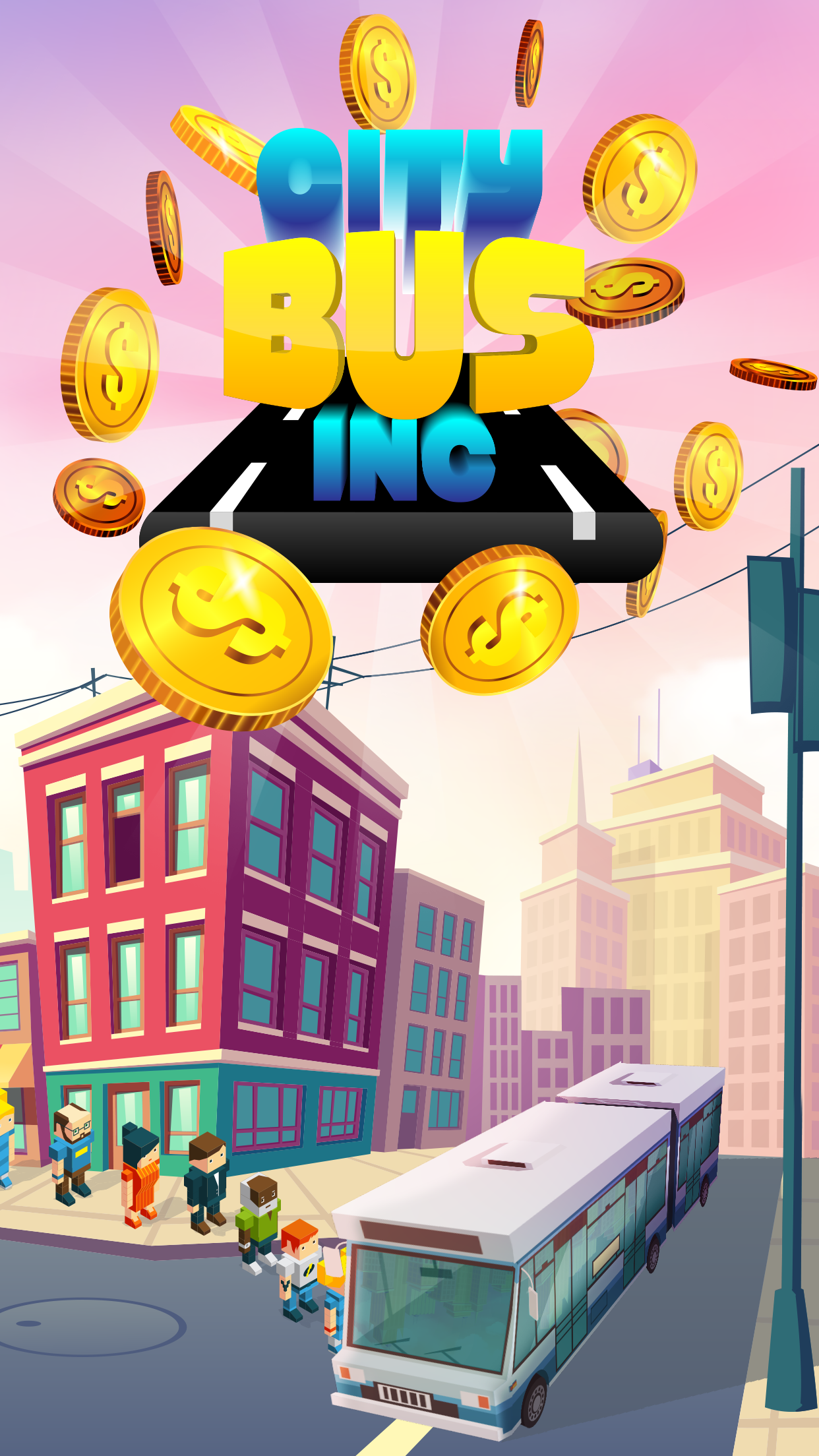 Cuplikan Layar Game City Bus Inc.