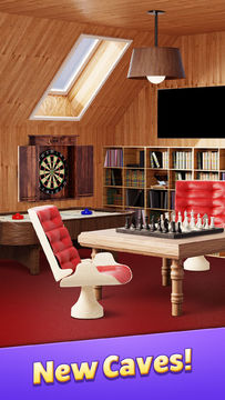 Dream Mancave - Match 3 Games Game Screenshot