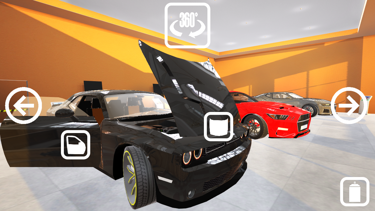 Muscle Car Simulator Game Screenshot