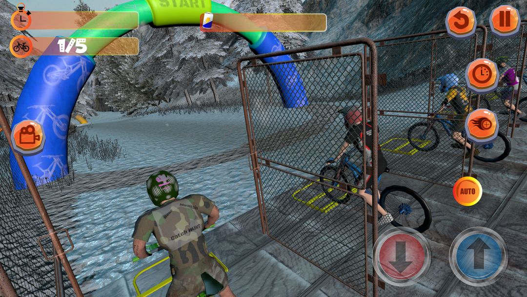 MTB Downhill 2 Multiplayer ภาพหน้าจอเกม