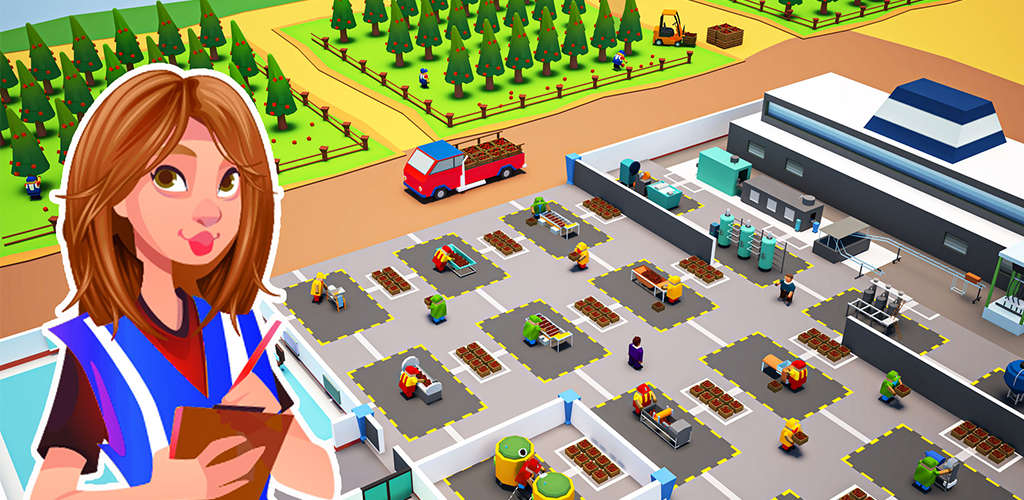 Banner of เกม Fruit Factory Idle Tycoon 1.3