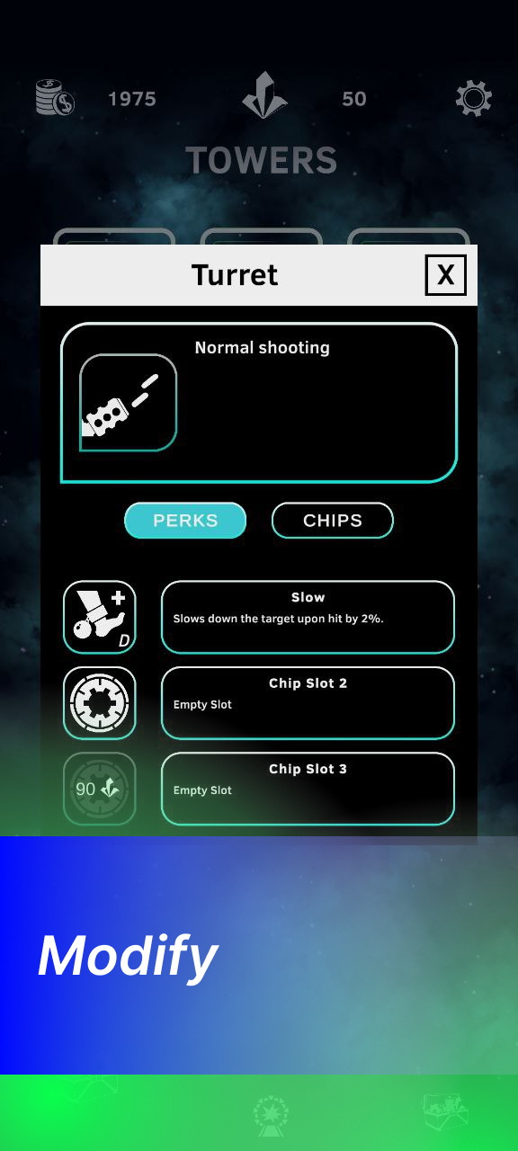 Merge Factory Tower Defense TD Game Screenshot