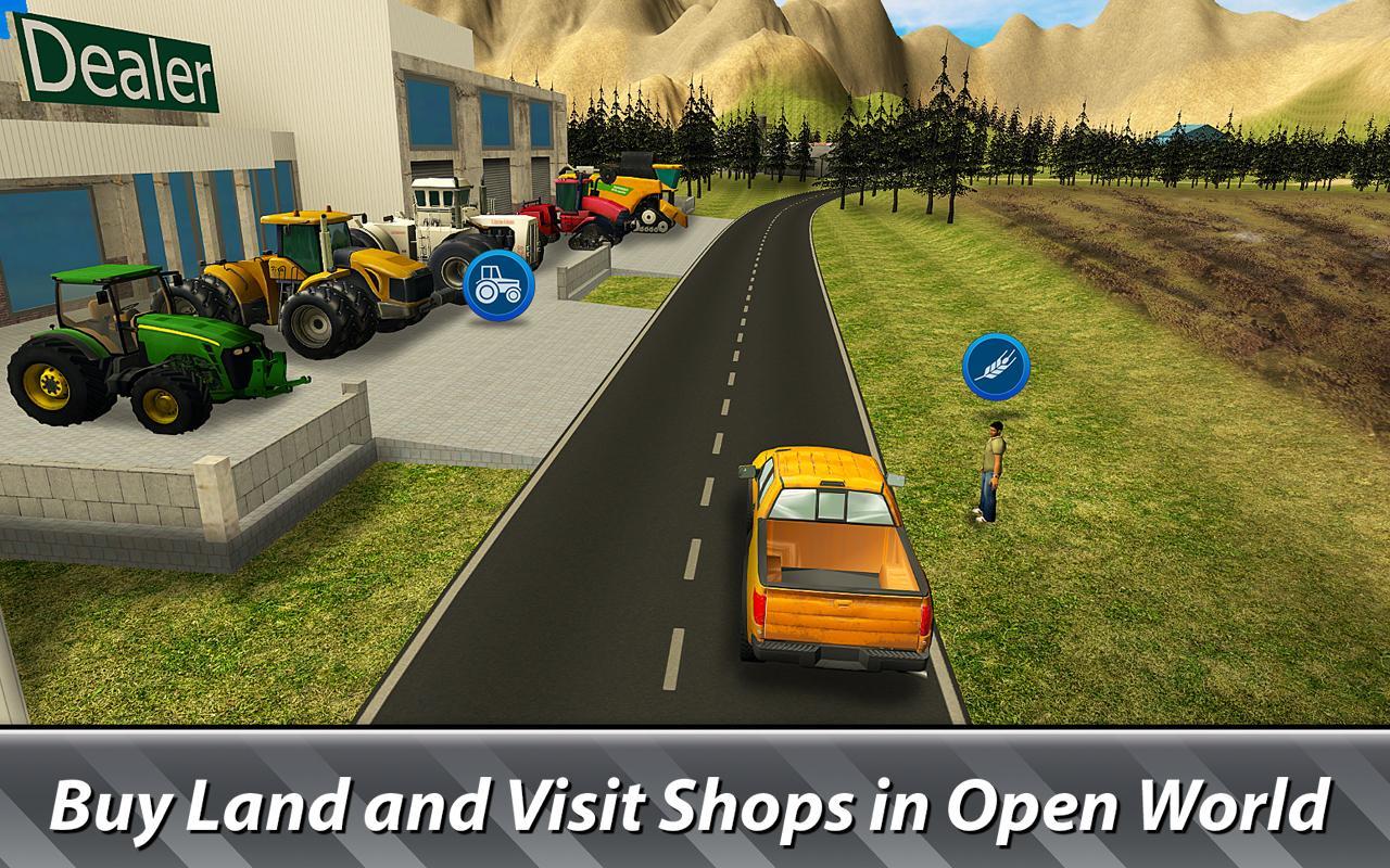 🚜 Farm Simulator: Hay Tycoon  Game Screenshot