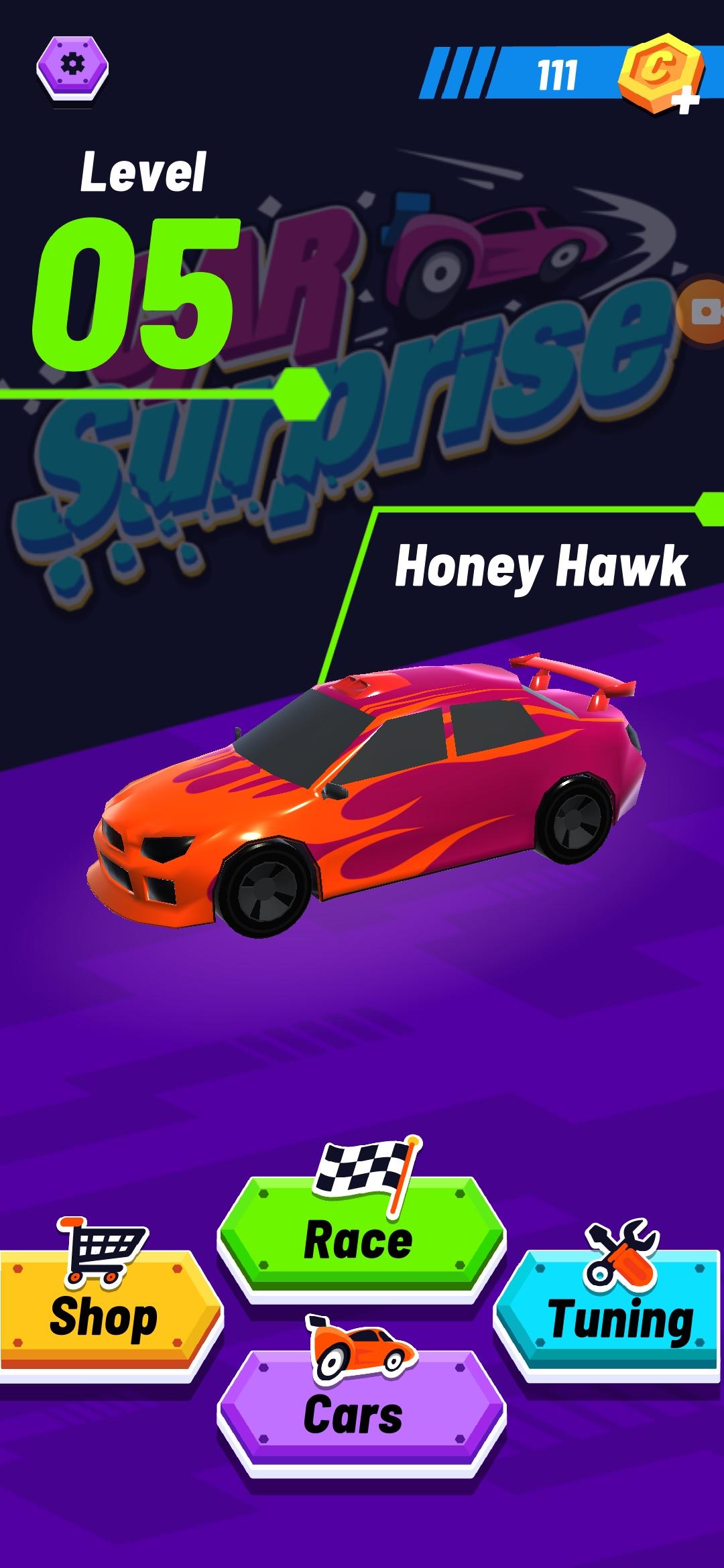 Car Surprise - Ice Race Battle Game Screenshot