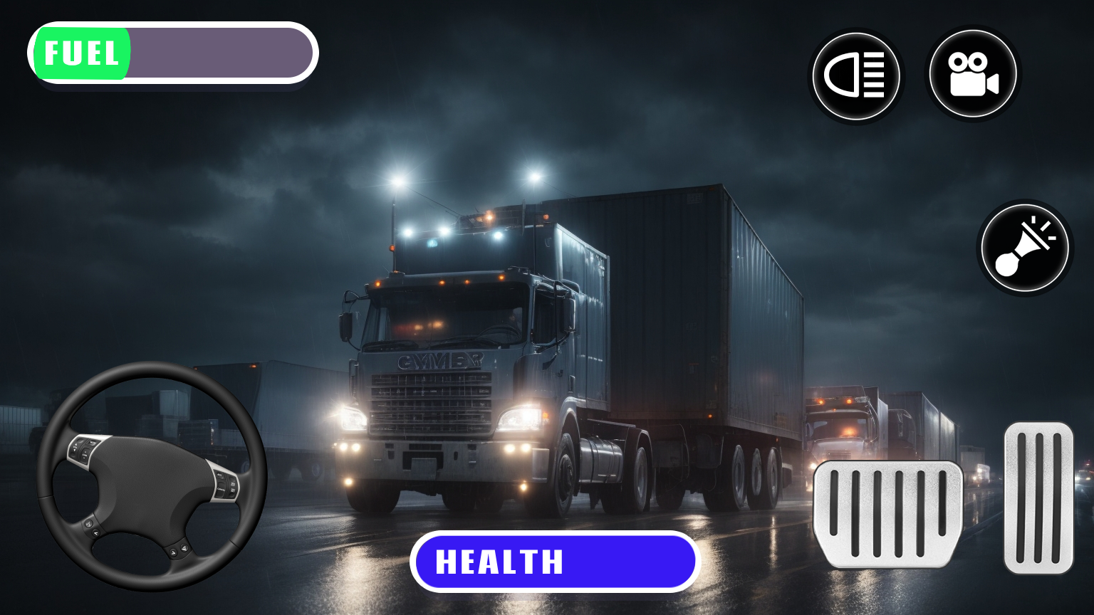 Screenshot of Cargo Truck Simulator 2023