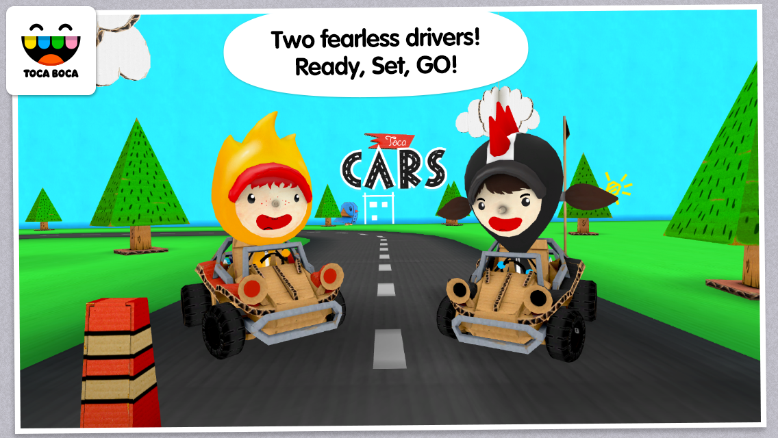 Cuplikan Layar Game Toca Cars
