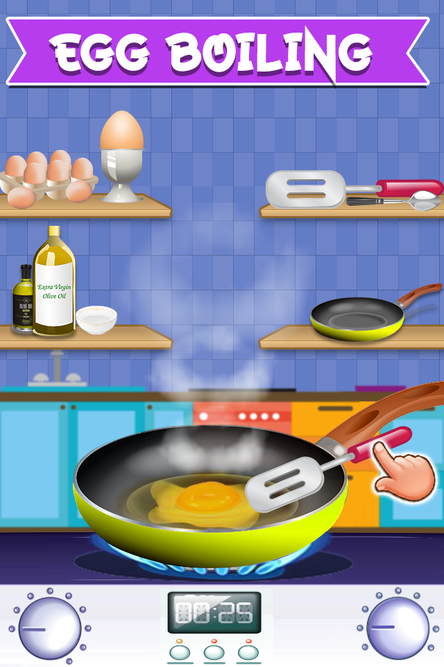 Cuplikan Layar Game Preschool Kids Breakfast Maker