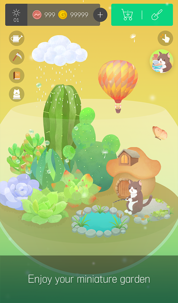 My Little Terrarium - Garden Idle screenshot game