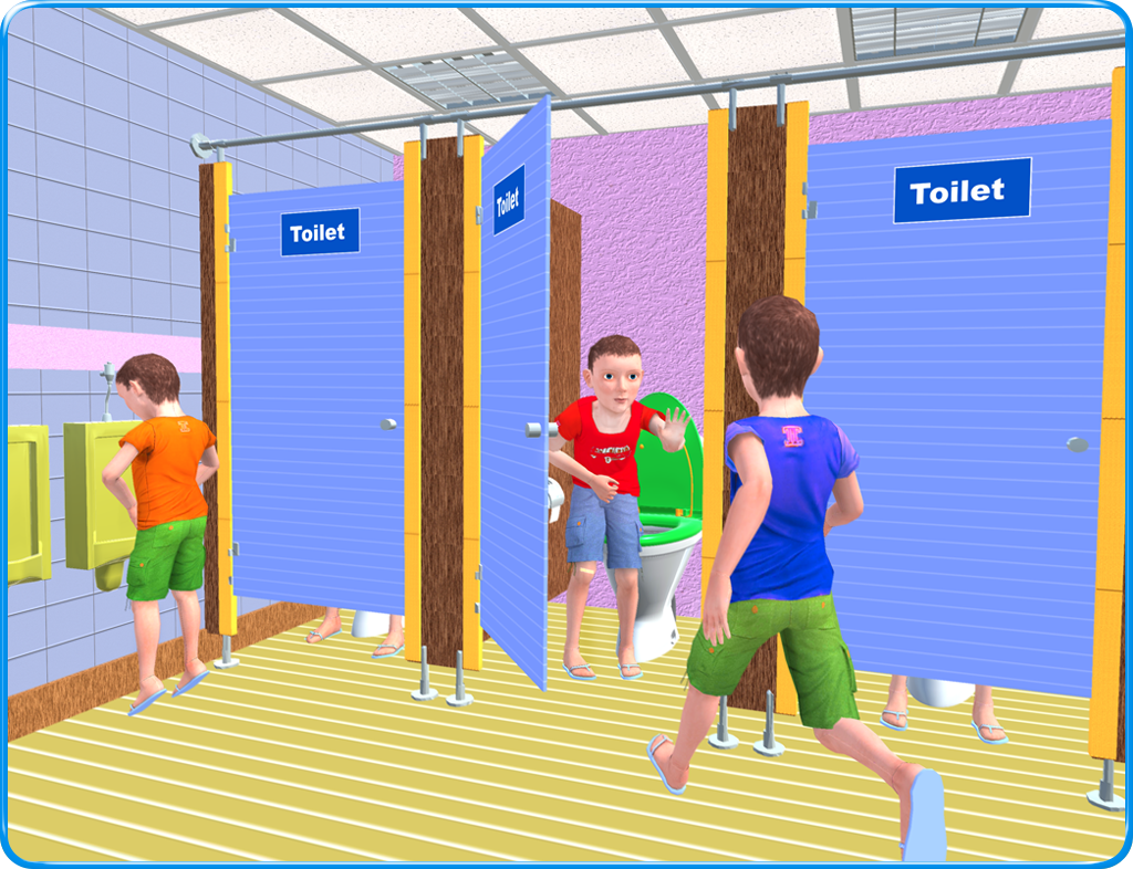 Скриншот игры Kids Toilet Emergency Pro 3D