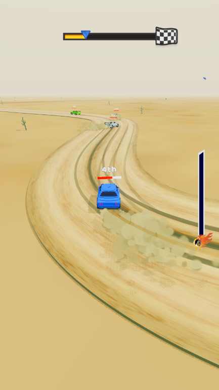 Voxel Dash Race Game Screenshot