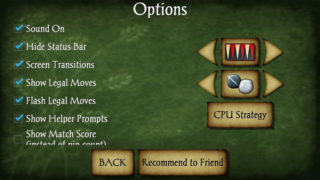 Backgammon Pro screenshot game