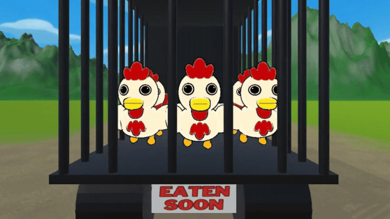 Chickeat Catch Game Screenshot