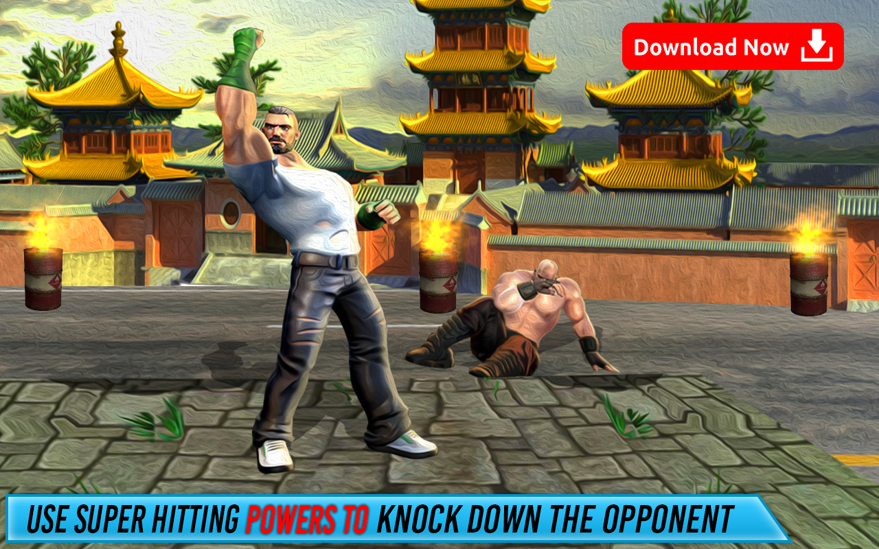 Screenshot 1 of Мастер борьбы с тигром каратэ - бой кунг-фу 1.0