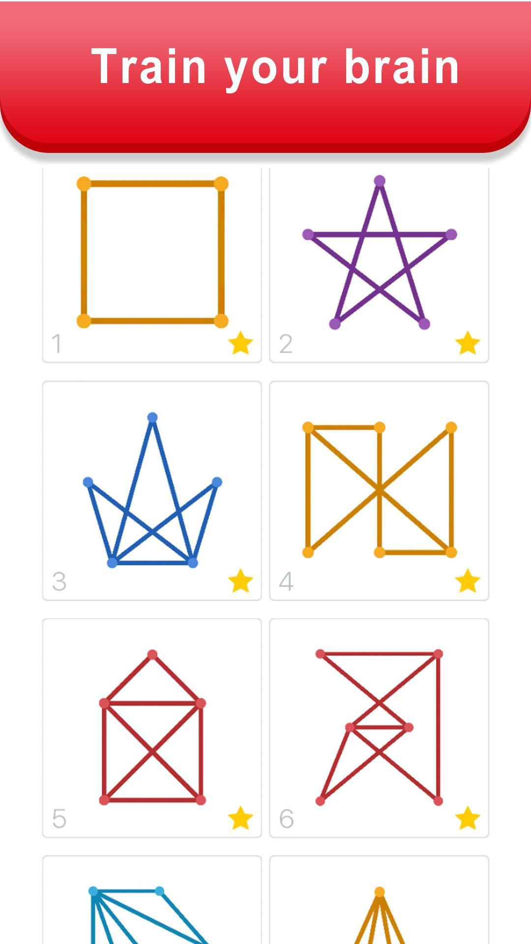 Скриншот игры One Line Puzzle - Connecting Dots