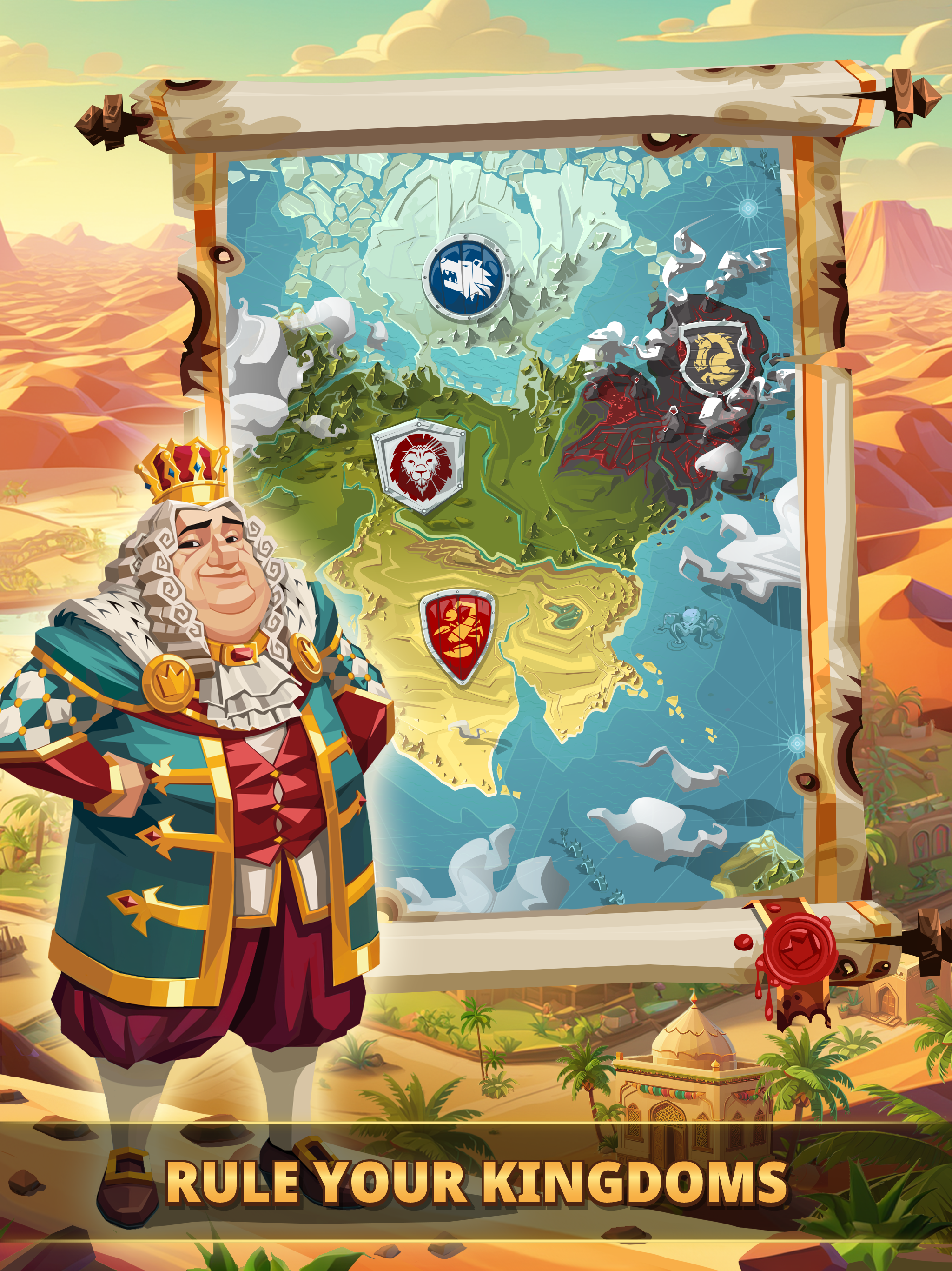 Скриншот игры Empire: Four Kingdoms