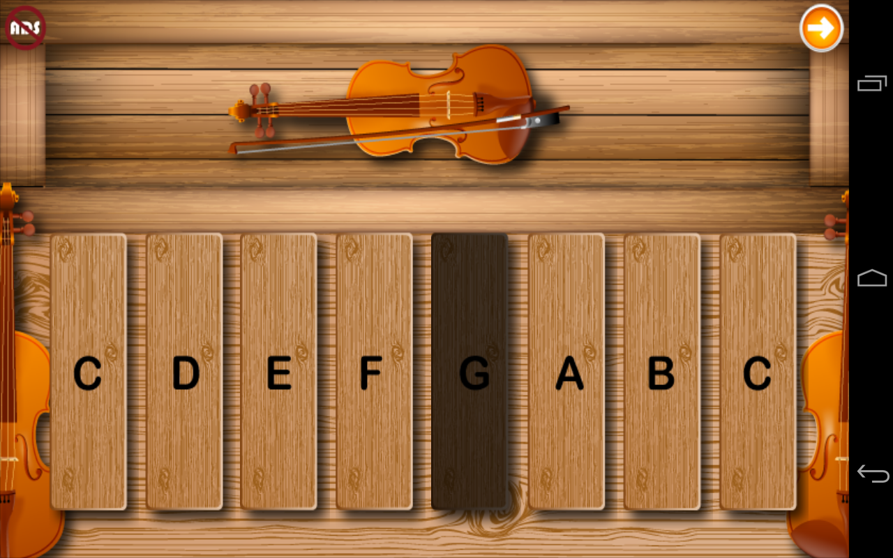 Toddlers Violin Game Screenshot