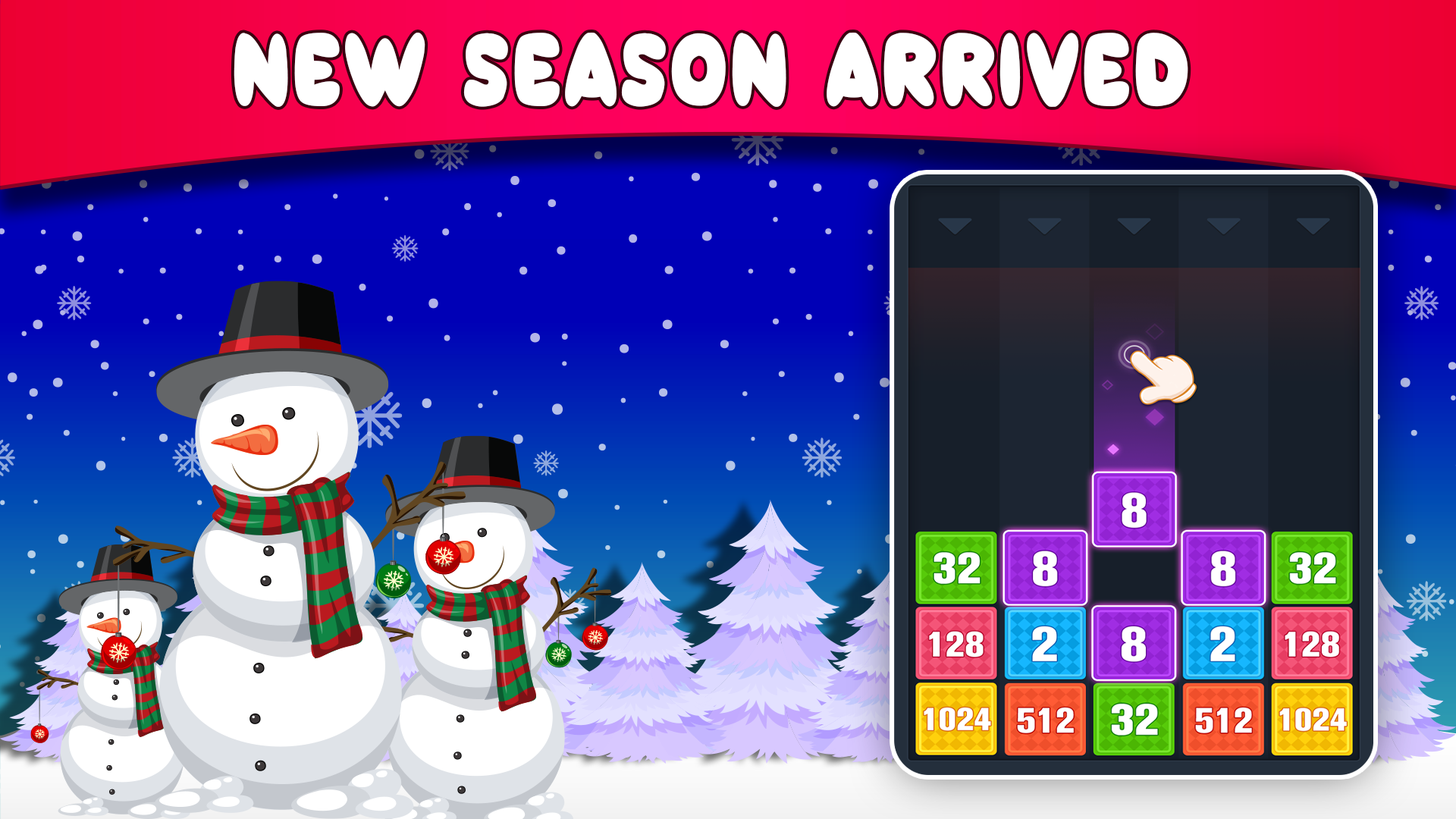 2048 Merge Block numbers 2024 android iOS-TapTap