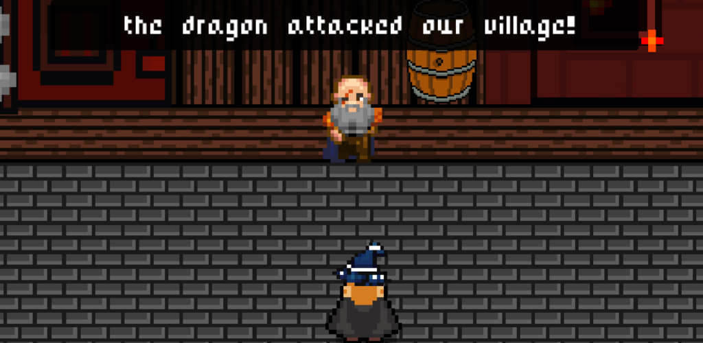 Screenshot of the video of The Wizard's Perilous Quest