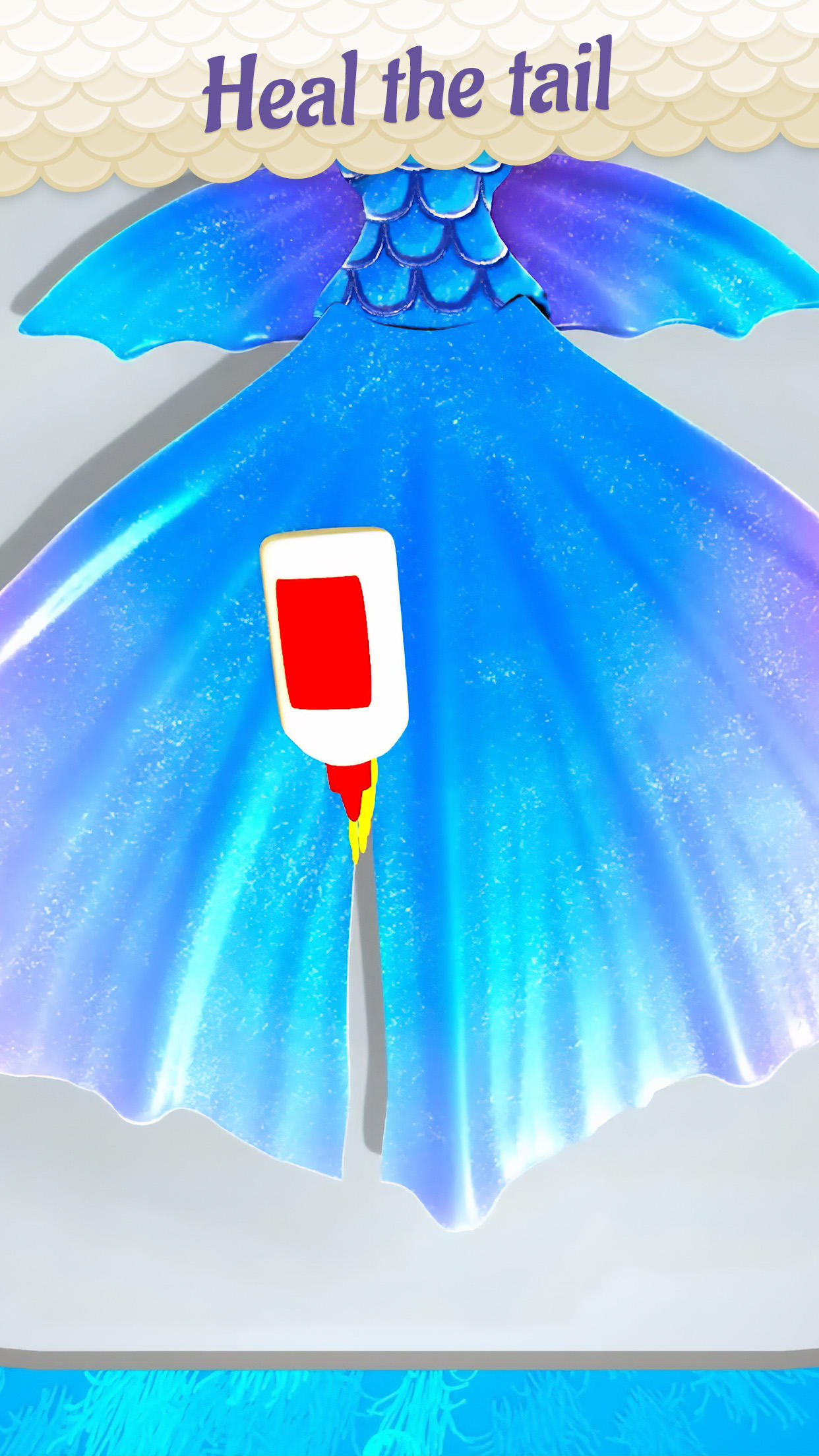 Free glowing beach outlet skirt royale high